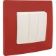 Etika Красная Рамка 1-ая  672531  Legrand