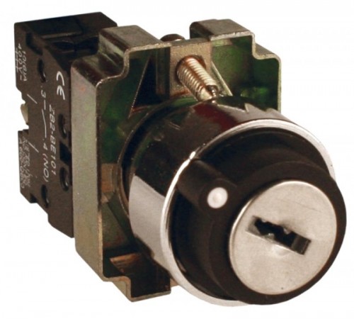 Переключатель BG61 2P с замком возвратный NO EKF PROxima  xb2-bg61  EKF