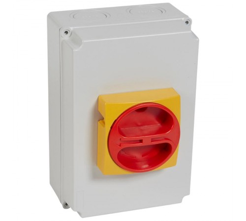 Выключатель дистанцион. 3П 63А в боксе IP65  022176  Legrand