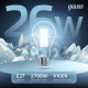 Лампа светодиодная Filament А70 26W 2700lm 4100К Е27 LED 1/10/40  102902226  Gauss