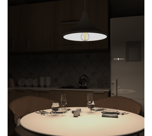 Лампа светодиодная Filament А70 26W 2700lm 4100К Е27 LED 1/10/40  102902226  Gauss