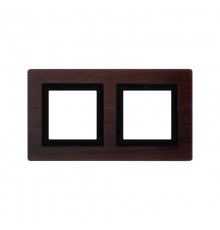 Рамка из натурального дерева, "Avanti", венге, 4 модуля  4402844  DKC