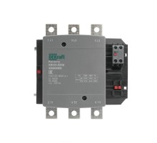 Контактор 265А 110В_АС АС3_ АС4 1НО+1НЗ КМ-102  21960DEK  DEKraft