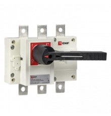 Рубильник-выключатель 250A 3P c рукояткой управления для прямой установки PowerSwitch  psds-250-3  EKF