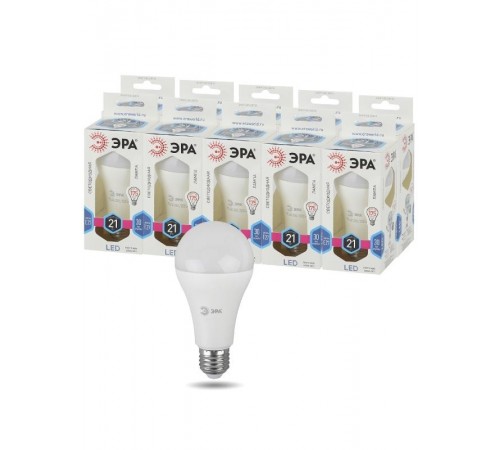 Лампа светодиодная LED 21Вт E27 4000К СТАНДАРТ груша  Б0035332  ЭРА