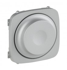 Valena ALLURE Алюминий Накладка светорегулятора поворотного  752047  Legrand