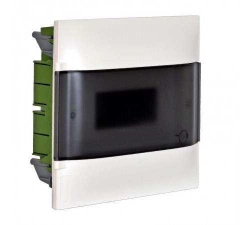 Practibox S Пластиковый щиток Встраиваемый 1X12 Дымчатая дверь  135551  Legrand