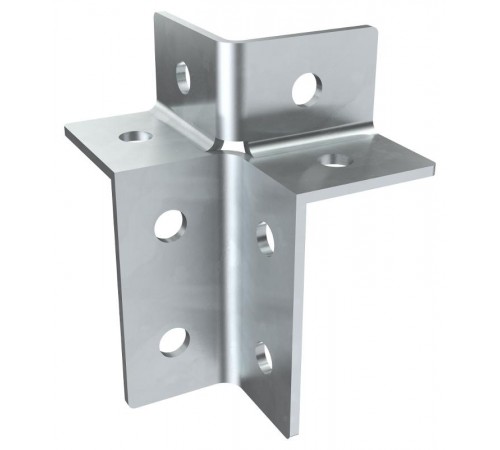 Соединит. угловой двусторон. усил. для STRUT-профиля EZ  CSE11-UD-EZ  IEK