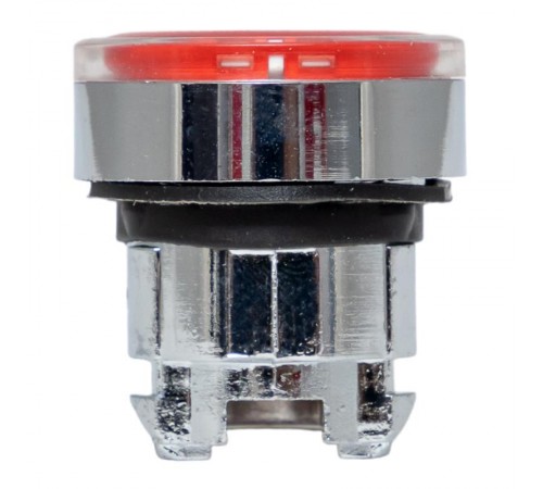 Исполнительный механизм кнопки XB4 красный плоский возвратный без фиксации, с подсветкой EKF PROxima  XB4BW-R  EKF