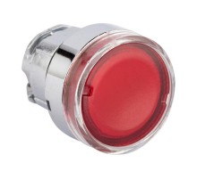 Исполнительный механизм кнопки XB4 красный плоский возвратный без фиксации, с подсветкой EKF PROxima  XB4BW-R  EKF