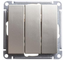 W59 Шампань Выключатель 3-клавишный, 10АХ  VS0510-351-4-86  SE