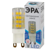 Лампа светодиодная LED 5Вт G9 220В 4000К smd JCD капсульная  Б0027864  ЭРА