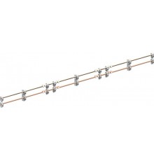 ZX2233 шина медная 20x5mm 4PW V2, A1  2CPX042639R9999  ABB