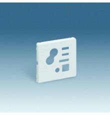 Simon 82 Накладка на пульт дистанционного управления, FM-тюнер цифровой, S82, S82N, S82 Detail, белый  82522-30  Simon