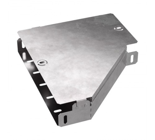 Переходник левый с крышкой Стандарт 300х150х50  PR16.0496  Промрукав