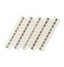 Маркеры для JXB-ST 6 с нумерацией 50-100 (100 шт.) EKF PROxima  zb-st-6-50-100  EKF