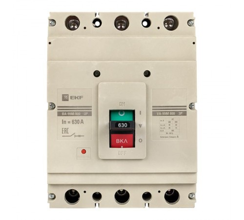 Выключатель автоматический ВА-99М 800/630А 3P 35кА PROxima  mccb99-800-630m  EKF