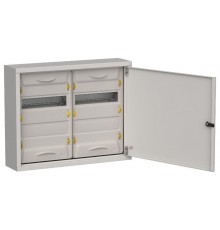 TITAN 5 Корпус металлический ЩРн-48 (2х24) 460х570х140 IP31 сер  TI5-50-N-2X024-31-7035  IEK