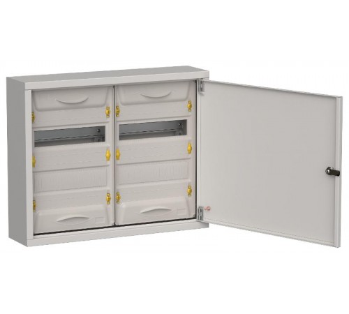 TITAN 5 Корпус металлический ЩРн-48 (2х24) 460х570х140 IP31 сер  TI5-50-N-2X024-31-7035  IEK