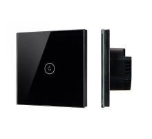 Выключатель сенсорный SWT-OMALI-S01-ZB-BK (250V, 10A, Zigbee) (Arlight, Стекло)  050033  Arlight