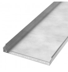 Лоток неперфорированный Профи INOX (AISI 304) 600х80x6000 (1,5 мм) (12 м/уп)  PR16.13993  Промрукав