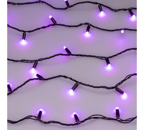 Светодиодная гирлянда ARD-STRING-CLASSIC-20000-BLACK-200LED-MILK-SYNC RGB (230V, 13W) (Ardecoled, IP65)  028205  Arlight