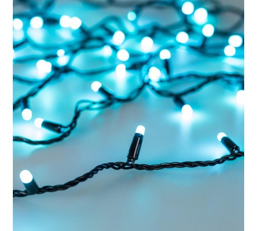 Светодиодная гирлянда ARD-STRING-CLASSIC-20000-BLACK-200LED-MILK-SYNC RGB (230V, 13W) (Ardecoled, IP65)  028205  Arlight