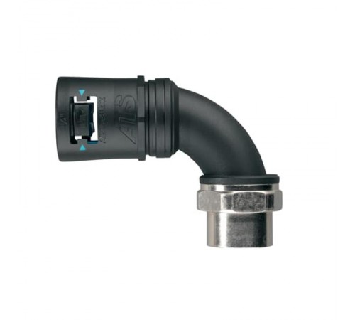 Фитинг AT54/M50/CSF90/BLB, 90°, РА66/никел.латунь/эласт., черный/голубой, резьба M50, d54, 1 шт. в пачке  7TCA296170R0762  ABB