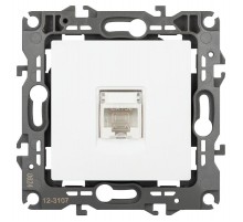 Розетка ЭРА Серия 12 12-3107-01М информационная RJ45, белый матовый   Б0065712  ЭРА
