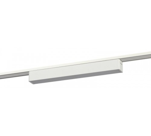 Магнитный трековый светильник  TRM-S5-1-12W4K-WH с заливающим светом для тонкой магнитной системы 12Вт 4000К белый  Б0059042  ЭРА