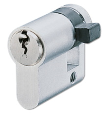 Профильный циллиндр к замочному механизму с тремя разными ключами  28  Jung