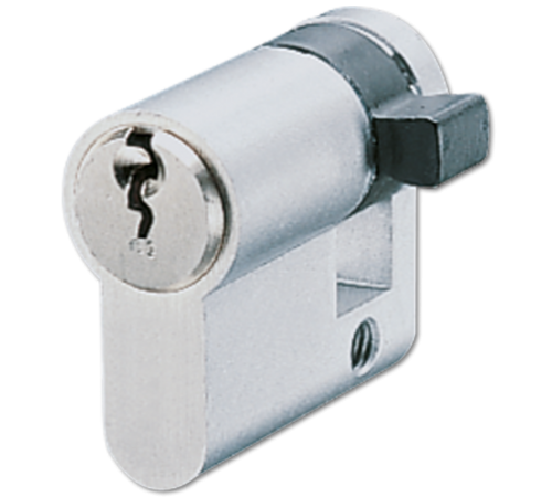 Профильный циллиндр к замочному механизму с тремя разными ключами  28  Jung