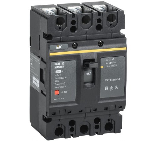 Выкл. авт. ВА88-35 3Р 250А 35кА MASTER IEK  SVA30-3-0250-02  IEK