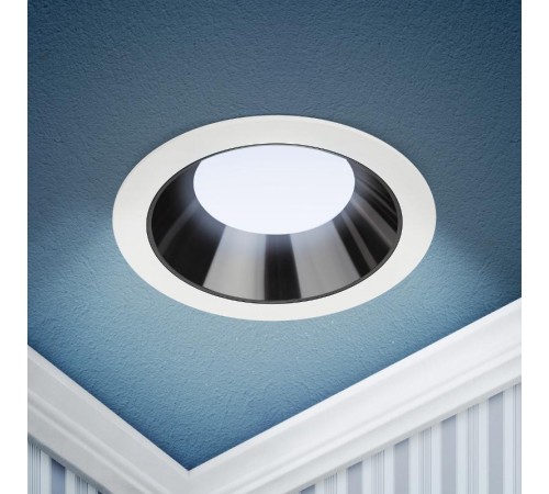 Светильник светодиодный встраиваемый  LED 21-18-6K круглый 18Вт 6500К  Б0062146  ЭРА