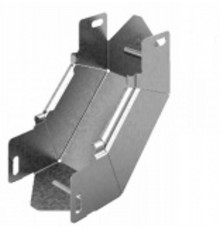 Угловой соединитель внутренний к лотку УЛ 600х65, толщ. 1,0 мм, Сендзимир цинк  УСВНР90-600х65-1,0-СЦ  Ostec