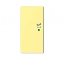 Клавиша двойная левая free@home, сцена, future, цвет sahara/жёлтый6220-0-0575 ABB