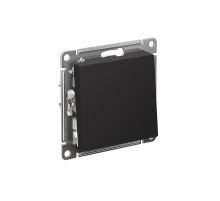 AtlasDesign Карбон Выключатель 1-клавишный сх.1, 10АХ, механизм  ATN001011  SE