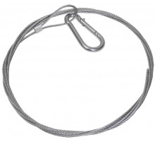 Стальной трос с карабином 2000  CLP1M-SRC-2-02  IEK