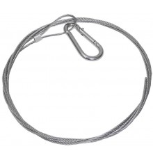 Стальной трос с карабином 1000  CLP1M-SRC-2-01  IEK