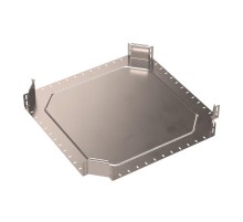 Ответвитель Х-образный Стандарт INOX (AISI 409) 600х100  PR16.3252  Промрукав