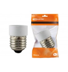 Переходник Е27-Е14 белый  SQ0335-1002  TDM