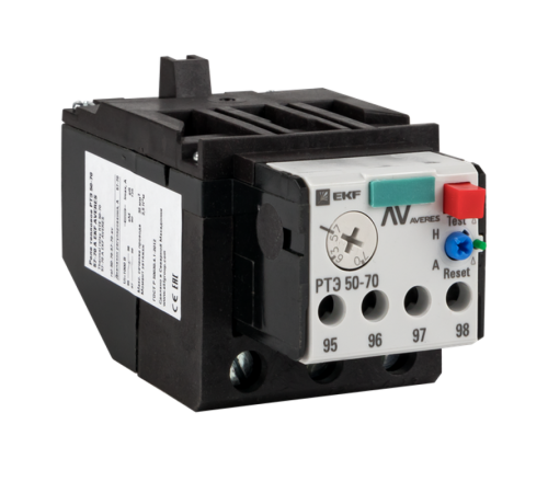 Реле тепловое РТЭ 50-70 16-25А EKF AVERES  rel-50-70-16-25-av  EKF