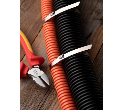 Хомут AISI 304 из нержавеющей стали, 7.9x260 (100 шт.) FlexLock PROximaplc-fl-tss-304-7.9x260EKF