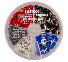 Контейнер наконечников-гильз с изолир.фланцем 0,50-2,50мм.кв, 1 упаковка - 400шт.  2ARTD111  DKC