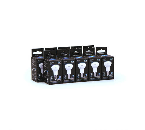 Лампа светодиодная LED 6Вт E14 220В 4100К Reflector R50  106001206  Gauss