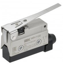 Микровыключатель концевой МП-7120 рычаг IP40  KKV12-7120-2-64  IEK