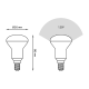 Лампа светодиодная LED 6Вт E14 220В 4100К Reflector R50  106001206  Gauss