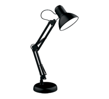 Светильник настольный GTL002 60W 220-240V E27 черный струбцина и основание 1/12  GT0022  Gauss