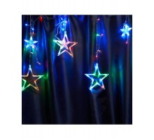 Гирлянда - бахрома 230V 138 LED длина 3м, мультиколор, IP20 , сетевой шнур 3м в комплекте, CL29  48615  FERON