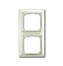 ABB Basic 55 Шале (белый) Рамка 2-ая  1725-0-1512   2CKA001725A1512  ABB